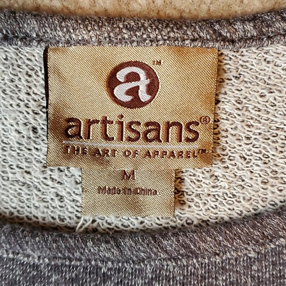 Artisans gray Telluride sweatshirt size Medium - Picture 4 of 10